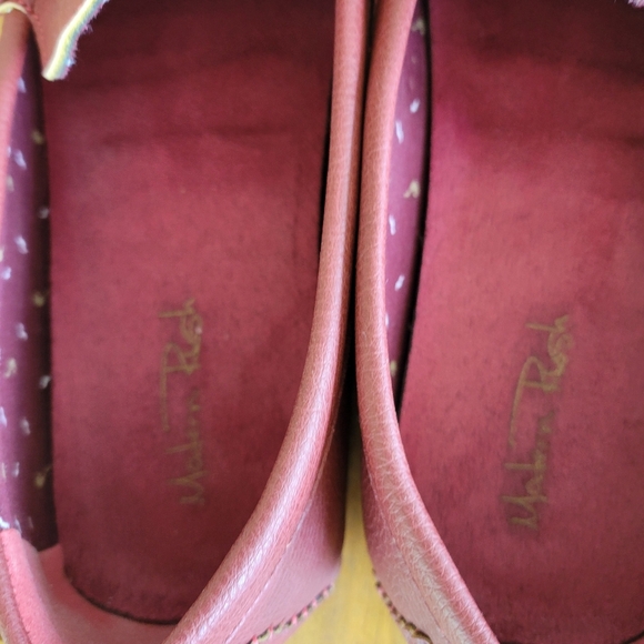 Men's Burgundy Loafers - Picture 8 of 12